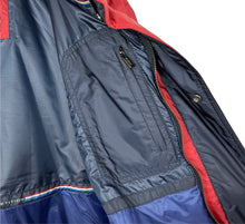 Load image into Gallery viewer, Paul and Shark Red Hooded Shimmer Jacket - Large (L) PTP 24.75"