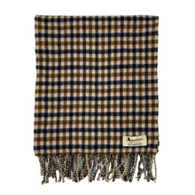 Load image into Gallery viewer, Aquascutum Classic House Check 100% Lambswool Scarf - One Size Fits All