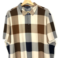 Load image into Gallery viewer, Aquascutum Block Check Short Sleeved Polo - Triple Extra Large (XXXL) PTP 25"
