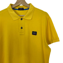 Load image into Gallery viewer, Paul and Shark Yellow Short Sleeved Polo - Extra Large (XL) PTP 22.25"