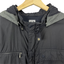 Load image into Gallery viewer, C.P Company Dk Navy Baruffaldi Goggle Jacket - 54 PTP 24"