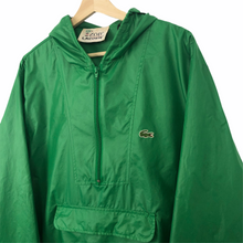 Load image into Gallery viewer, Vintage Green Lacoste Izod Half Zip Cagoule - Large (L) PTP 25"