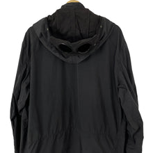Load image into Gallery viewer, C.P Company Black Multi Pocket Hooded Goggle Jacket - 56 PTP 25"