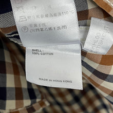 Load image into Gallery viewer, Aquascutum House Check Long Sleeved Shirt - Large (L) PTP 21"