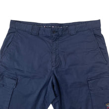 Load image into Gallery viewer, Paul and Shark Navy Bermuda Cargo Shorts - W 38"