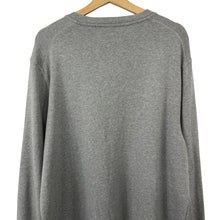Load image into Gallery viewer, Aquascutum Grey Crew Neck Logo Sweater - Triple Extra Large (XXXL) PTP 26"