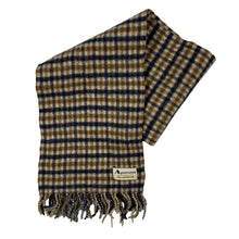 Load image into Gallery viewer, Aquascutum Classic House Check 100% Lambswool Scarf - One Size Fits All