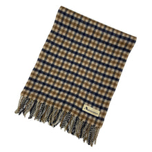 Load image into Gallery viewer, Aquascutum Classic House Check Lambswool / Cashmere Scarf - One Size Fits All