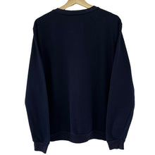 Load image into Gallery viewer, Paul and Shark Navy Embroidered Logo Crew Neck Sweater - Extra Large (XL) PTP 23.25"
