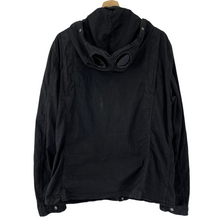 Load image into Gallery viewer, C.P Company Black Goggle Hooded Overshirt - Double Extra Large (XXL) PTP 24"