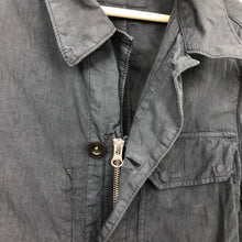 Load image into Gallery viewer, C.P Company Navy Pocket Lens Overshirt - Small (S) PTP 19.75"