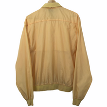 Load image into Gallery viewer, Vintage Lacoste Izod Yellow Full Zip Up Jacket - Large (L) PTP 24"