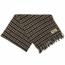 Load image into Gallery viewer, Aquascutum Classic House Check Lambswool / Cashmere Scarf - One Size Fits All