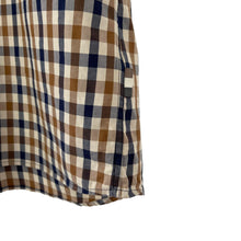 Load image into Gallery viewer, Aquascutum House Check Short Sleeved Shirt - Medium (M) PTP 20.5"