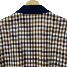 Load image into Gallery viewer, Aquascutum x Supreme House Check Long Sleeved Polo - Medium (M) PTP 21.25"