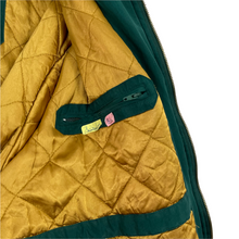 Load image into Gallery viewer, Vintage Paul and Shark Green Multi Pocket Silk Jacket - Large (L) PTP 27"