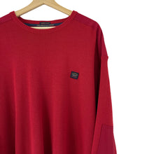Load image into Gallery viewer, Paul and Shark Red C0P918 Crew Neck Sweater - Four Extra Large (4XL) PTP 30"