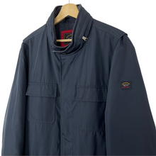 Load image into Gallery viewer, Paul and Shark Navy Multi Pocket Field Jacket - Large (L) PTP 23.5"