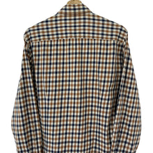 Load image into Gallery viewer, Aquascutum House Check Long Sleeved Shirt - Medium (M) PTP 21.75"