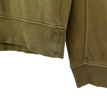 Load image into Gallery viewer, Stone Island Khaki Crew Neck Logo Sweater - Large (L) PTP 23.5"