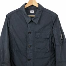 Load image into Gallery viewer, C.P Company Navy Pocket Lens Overshirt - Small (S) PTP 19.75"