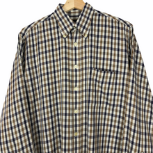 Load image into Gallery viewer, Aquascutum House Check Long Sleeved Shirt - Medium (M) PTP 24"