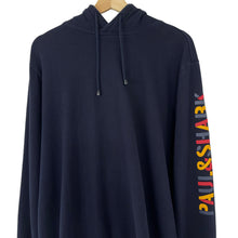 Load image into Gallery viewer, Paul and Shark Navy Spell Out Logo Hoody - Triple Extra Large (XXXL) PTP 24.5"