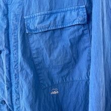 Load image into Gallery viewer, C.P Company Blue Goggle Hooded Overshirt - Triple Extra Large (XXXL) PTP 26"