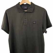 Load image into Gallery viewer, Paul and Shark Khaki / Brown Short Sleeved Polo - Medium (M) PTP 19.5"