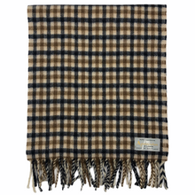 Load image into Gallery viewer, Aquascutum Classic House Check Pure Cashmere Scarf - One Size Fits All