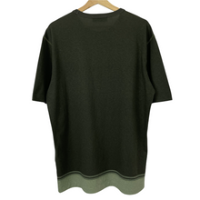 Load image into Gallery viewer, Stone Island Olive Short Sleeved Logo T-Shirt - Large (L) PTP 22.5"