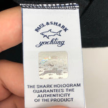 Load image into Gallery viewer, Paul and Shark Black Short Sleeved Logo T-Shirt - Small (S) PTP 18"