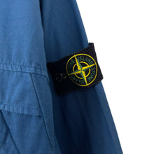 Load image into Gallery viewer, Stone Island Blue 1/4 Zip Popover Ripstop Smock - Small (S) PTP 23.75"