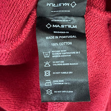 Load image into Gallery viewer, Ma.Strum Red Crew Neck Logo Sweater - Triple Extra Large (XXXL) PTP 28"