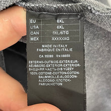 Load image into Gallery viewer, Paul and Shark Grey Long Sleeved Polo - Six Extra Large (6XL) PTP 33"