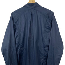 Load image into Gallery viewer, Ma.Strum Navy Blue Button Up Multi Pocket Overshirt - Medium (M) PTP 21.5"