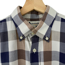 Load image into Gallery viewer, Aquascutum Block Check Short Sleeved Shirt - Large (L) PTP 24.5"