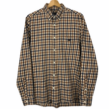 Load image into Gallery viewer, Aquascutum House Check Long Sleeved Shirt - Large (L) PTP 22"