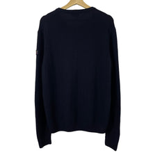 Load image into Gallery viewer, Paul and Shark Navy Crew Neck Wool Sweater - Large (L) PTP 21.5"