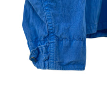 Load image into Gallery viewer, C.P Company Blue Goggle Hooded Overshirt - Triple Extra Large (XXXL) PTP 26"