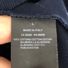 Load image into Gallery viewer, Paul and Shark Navy Long Sleeved Polo - Large (L) PTP 20.5"