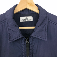 Load image into Gallery viewer, Stone Island Purple Zip Up Overshirt - Large (L) PTP 20.5"