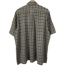 Load image into Gallery viewer, Aquascutum House Check Short Sleeved Shirt - Extra Large (XL) PTP 25"