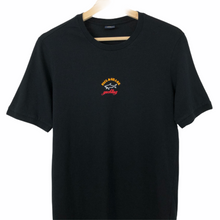 Load image into Gallery viewer, Paul and Shark Black Short Sleeved Logo T-Shirt - Small (S) PTP 18"