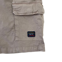 Load image into Gallery viewer, Paul and Shark Beige Bermuda Cargo Shorts - W 34"