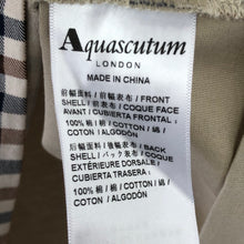 Load image into Gallery viewer, Aquascutum Beige / Check Short Sleeved T-Shirt - Extra Large (XL) PTP 22"