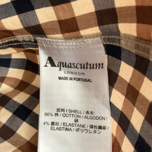 Load image into Gallery viewer, Aquascutum House Check Long Sleeved Shirt - Extra Large (XL) PTP 23"
