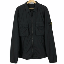 Load image into Gallery viewer, Stone Island Black Double Pocket Overshirt - Double Extra Large (XXL) PTP 25.75"