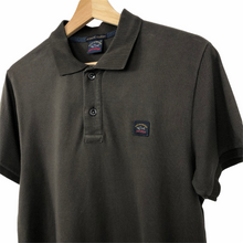 Load image into Gallery viewer, Paul and Shark Khaki / Brown Short Sleeved Polo - Medium (M) PTP 19.5"