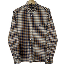 Load image into Gallery viewer, Aquascutum House Check Long Sleeved Shirt - Small (S) PTP 19"
